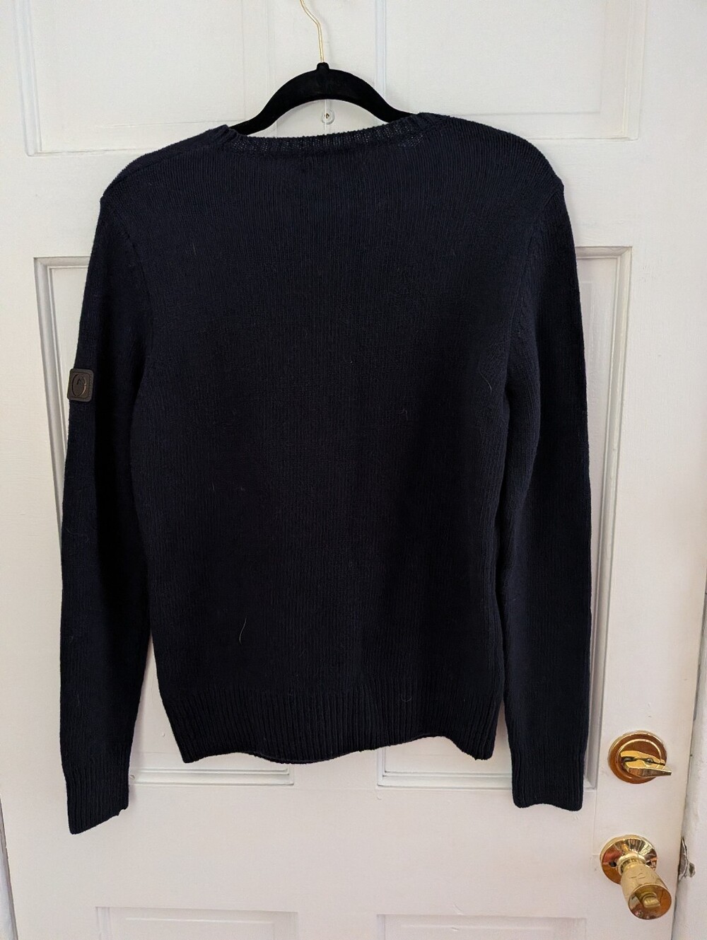Vestrum Aussois Horse Graphic Wool Sweater Black Size M - Picture 6 of 6